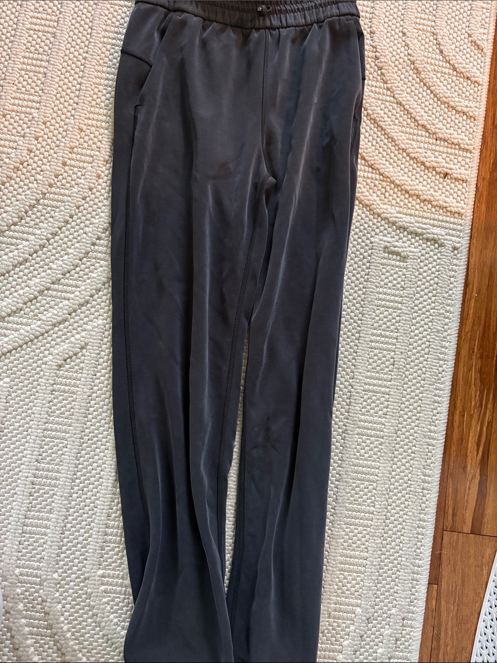 lululemon athletica charcoal gray relaxed pants